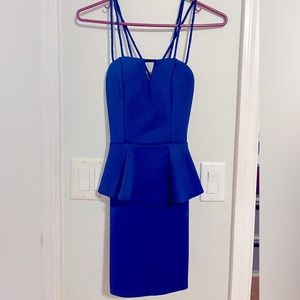 Charlotte Russe Peplum dress, size xs